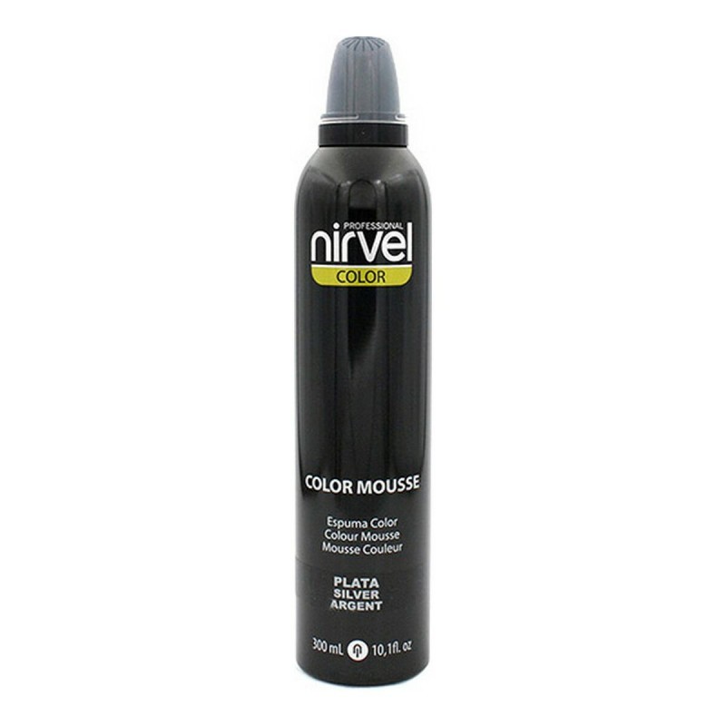 Mousse volumatrice Color Mousse Nirvel Argent (300 ml)