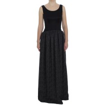 Dolce & Gabbana Elegantes Schwarzes Etuikleid in voller Länge