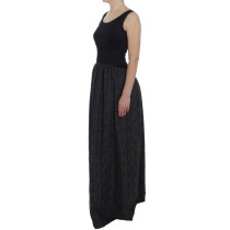 Dolce & Gabbana Elegantes Schwarzes Etuikleid in voller Länge