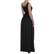 Dolce & Gabbana Elegantes Schwarzes Etuikleid in voller Länge