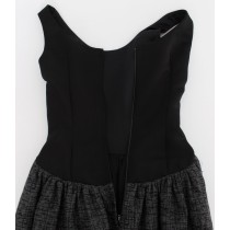 Dolce & Gabbana Elegantes Schwarzes Etuikleid in voller Länge