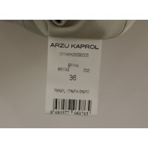 Arzu Kaprol Eleganter Bleistiftrock in Weiß- und Grautönen
