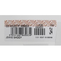 Acht Schicke Baggy Loose Fit Blaue Jeans für Männer