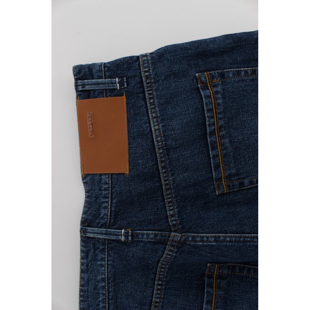 Acht Schicke Baggy Loose Fit Blaue Jeans für Männer