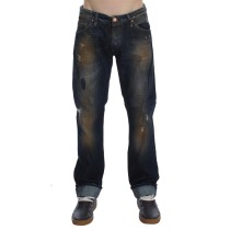 Acht Elegante Straight Fit Denim-Jeans für Männer