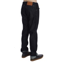 Acht Elegante Straight Fit Blaue Herrenjeans