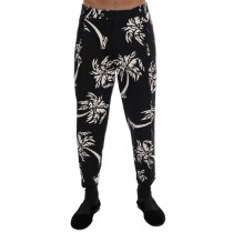 Dolce & Gabbana Elegante Knöchelhose mit Baummuster
