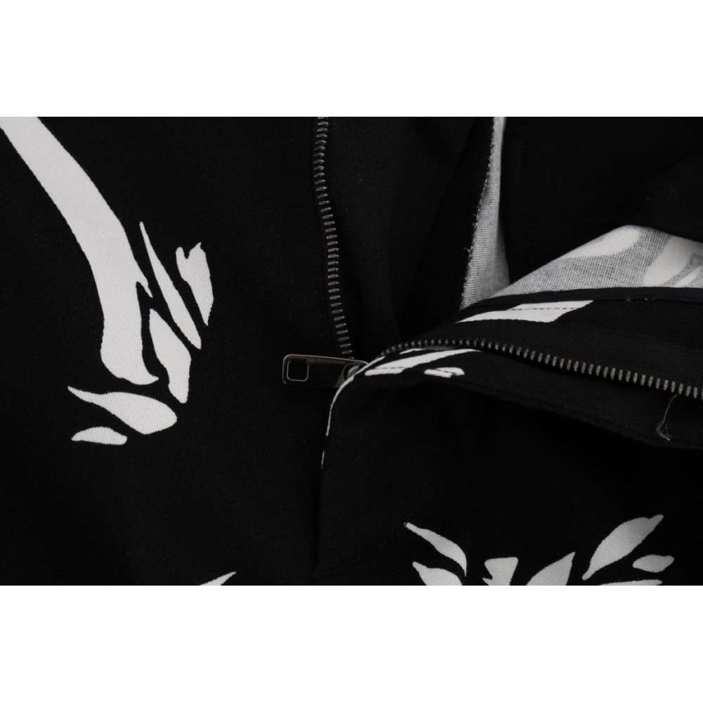 Dolce & Gabbana Elegante Knöchelhose mit Baummuster