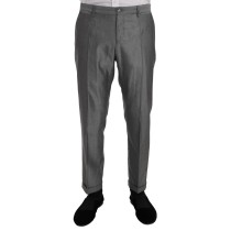 Dolce & Gabbana Eleganter schwarzer zweireihiger Anzug