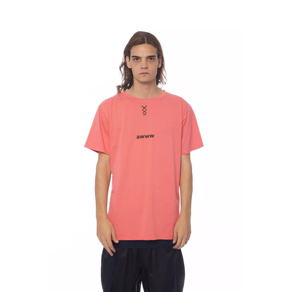 Nicolo Tonetto Multicolor Baumwolle Männer T-Shirt