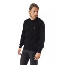Uominitaliani Schwarzer Pullover aus Merinowolle für Männer