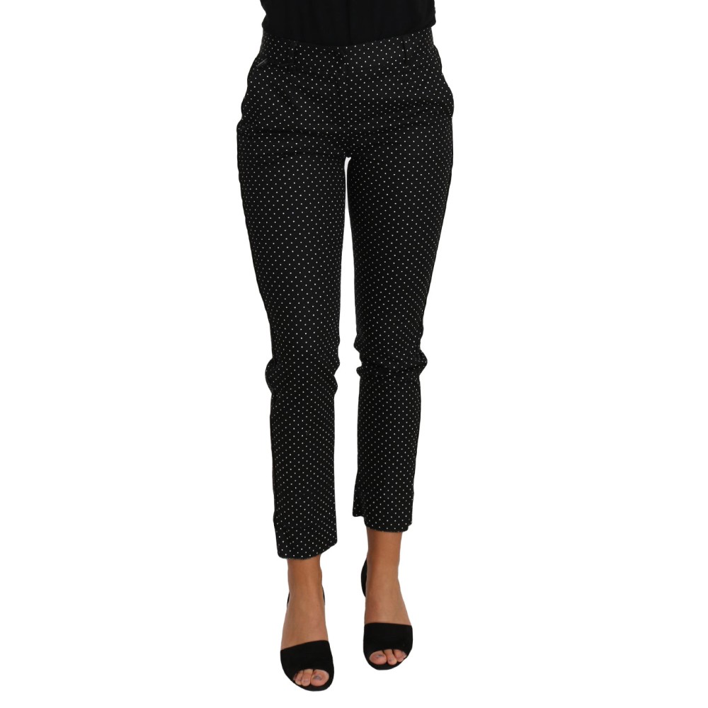 Dolce & Gabbana Elegante gepunktete Hose