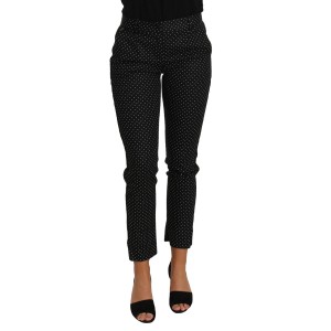 Dolce & Gabbana Elegante gepunktete Hose