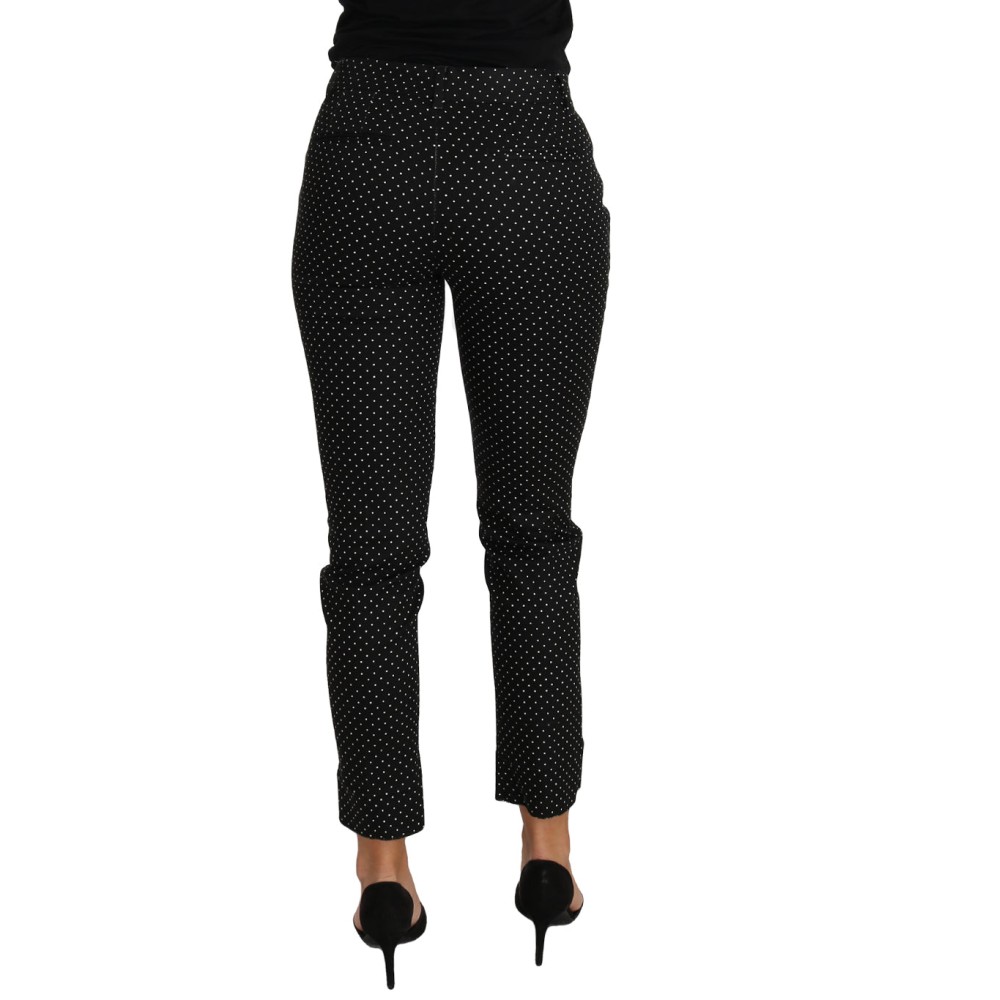 Dolce & Gabbana Elegante gepunktete Hose
