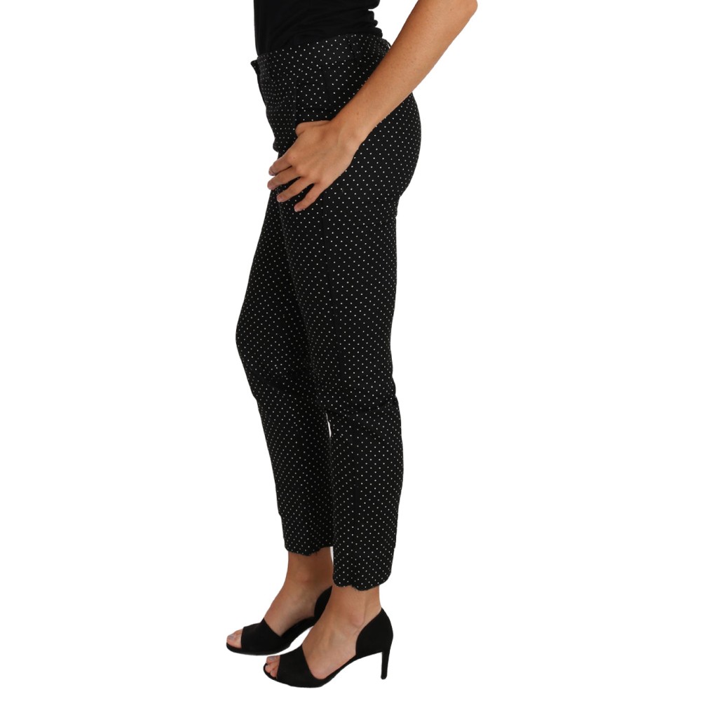 Dolce & Gabbana Elegante gepunktete Hose