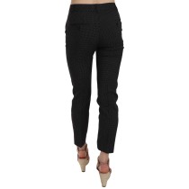 Dolce & Gabbana Elegante Schwarze Schurwollhosen