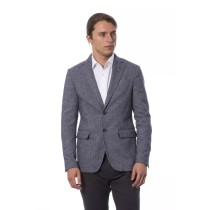 Verri Blauer Wollblazer für Männer