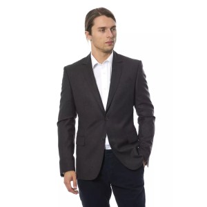 Verri Blazer aus grauer Wolle für Männer