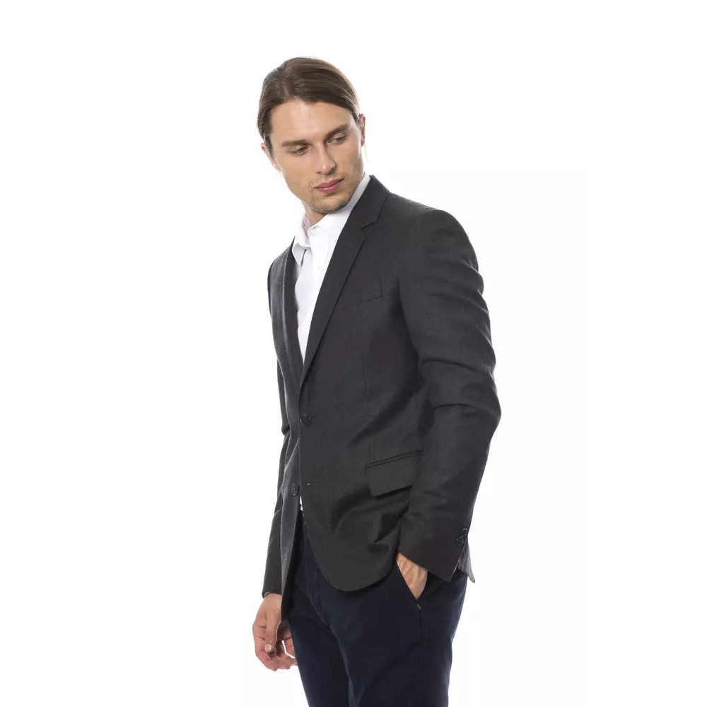 Verri Blazer aus grauer Wolle für Männer