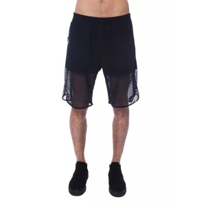 Nicolo Tonetto Schwarzes Polyester Männer kurz
