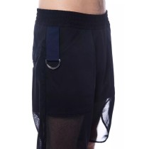 Nicolo Tonetto Schwarzes Polyester Männer kurz