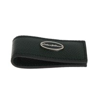 Dolce & Gabbana Elegante Geldklammer aus grünem Leder