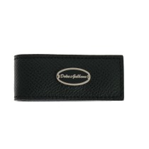 Dolce & Gabbana Elegante Geldklammer aus grünem Leder