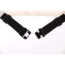 Dolce & Gabbana Eleganter weißer Seidenkummerbund