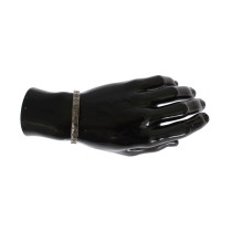 Nialaya Eleganter Rhodium-Silber-Armreif