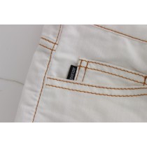 Cavalli Schicke weiße Slim Fit Denim