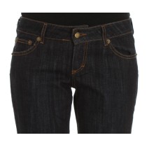 Cavalli Schicke blaue Straight Fit Designer Jeans