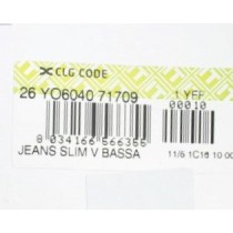 Cavalli Schicke blaue Straight Fit Designer Jeans