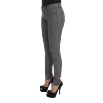 Costume National Schicke graue Slim-Fit Designer Jeans