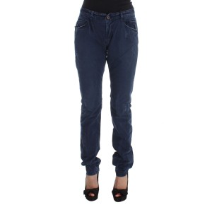 Costume National Schicke blaue Denim-Jeans mit normaler Passform