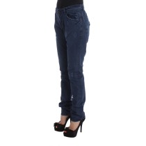 Costume National Schicke blaue Denim-Jeans mit normaler Passform