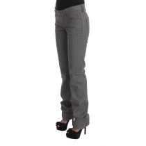 Costume National Elegante graue Jeans mit normaler Passform