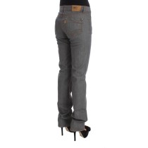 Costume National Elegante graue Jeans mit normaler Passform
