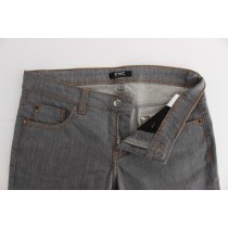 Costume National Elegante graue Jeans mit normaler Passform