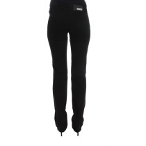 Costume National Schicke schwarze Slim Fit Jeans mit Reißverschluss aus Baumwolle