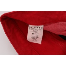Costume National Schicke rote Slim Fit Jeans