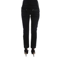 Costume National Elegante schwarze Slouchy Fit Jeans für Trendsetter