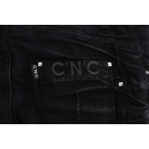 Costume National Elegante schwarze Slouchy Fit Jeans für Trendsetter