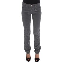 Costume National Schlanke superschlanke graue Jeans