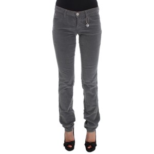 Costume National Schlanke superschlanke graue Jeans