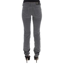 Costume National Schlanke superschlanke graue Jeans