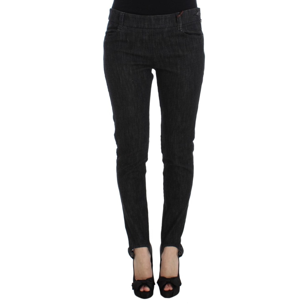 Ermanno Scervino Elegante blaue Slim Fit Jeans