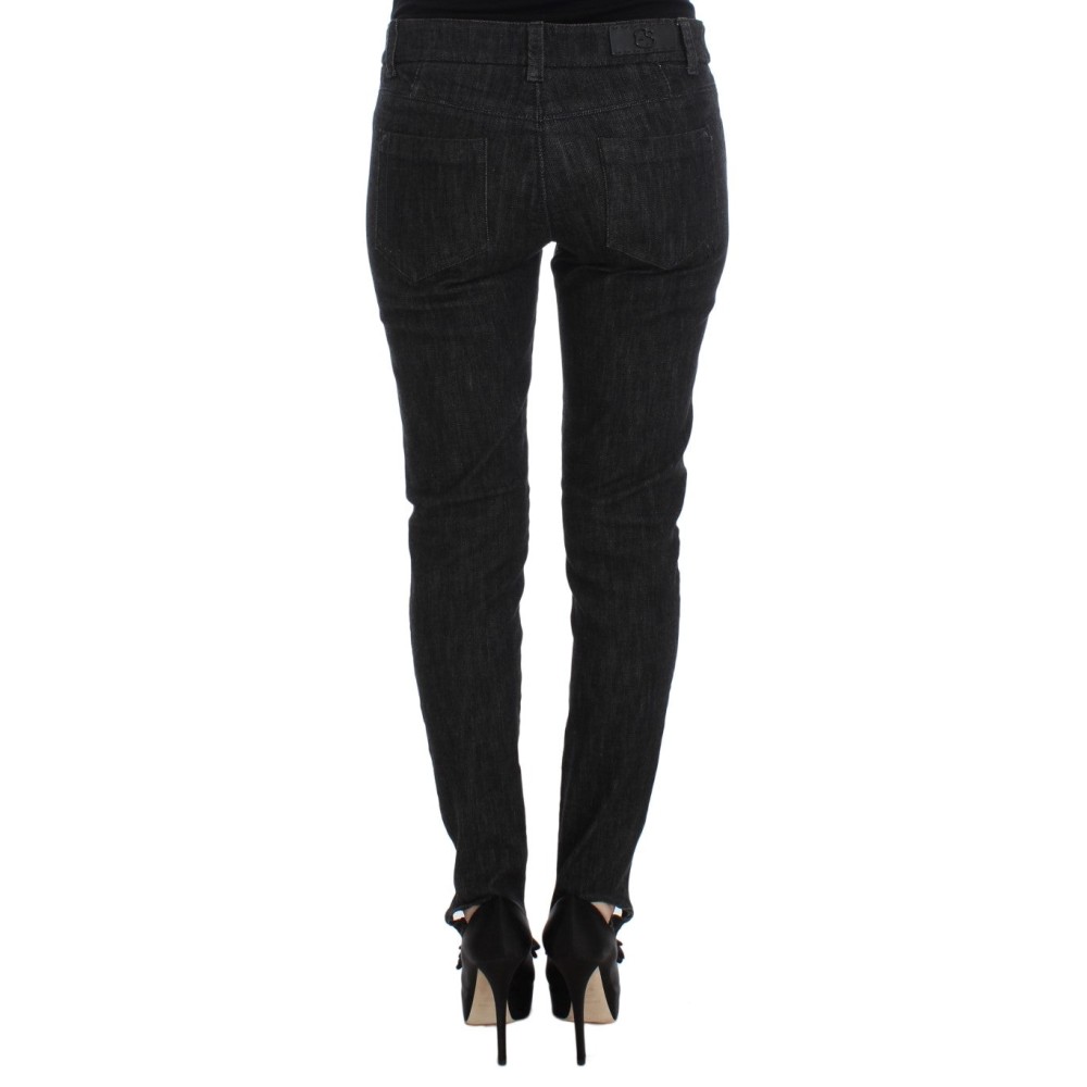 Ermanno Scervino Elegante blaue Slim Fit Jeans