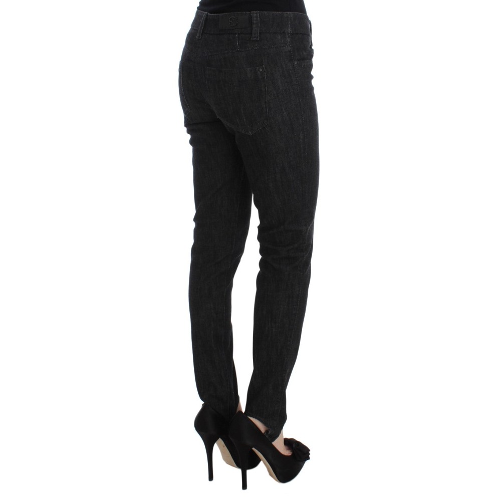 Ermanno Scervino Elegante blaue Slim Fit Jeans