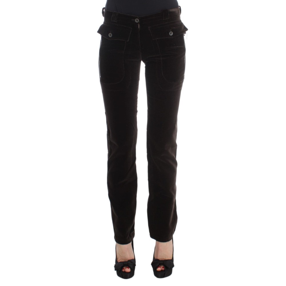 Ermanno Scervino Slim Fit Italienische Baumwollhosen