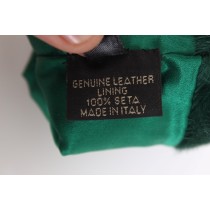 Dolce & Gabbana Elegante Lederhandschuhe in Ellenbogenlänge